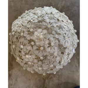 Murano Glass Ceiling Or Wall Light, Circa 1960