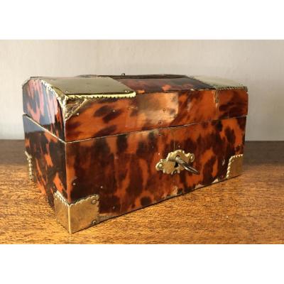 Coffret en écaille,Flandres,XVII ème Siècle