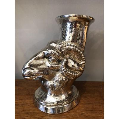 Drink Cup, Ram, Silver Metal XX Century