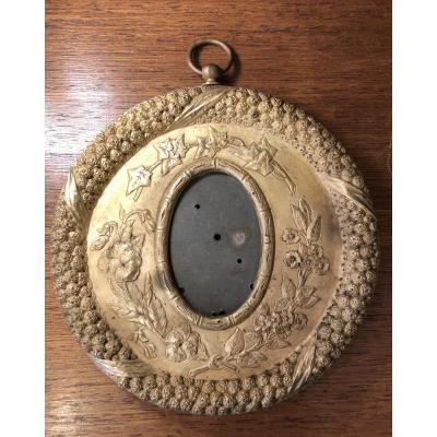 Cadre Bronze Doré,vers 1830