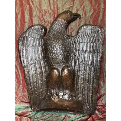 Ornamentation In Copper, Eagle, XVII Th Century