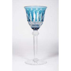 Saint Louis Tommy Blue Crystal Porto Glass
