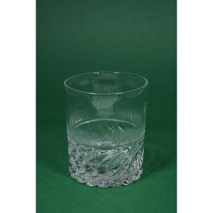 Baccarat , Saint Louis Crystal Goblet Charles X