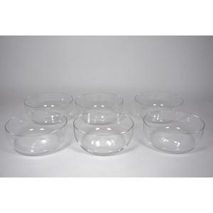 6 Bowls Crystal Baccarat Perfection 