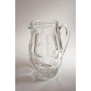 Water Jug, Crystal Pitcher Baccarat Harcourt
