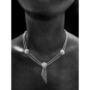 Necklace White Gold & Diamond