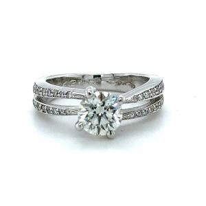 Ring White Gold & Diamond