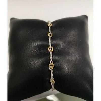 Bicolor Gold Bracelet