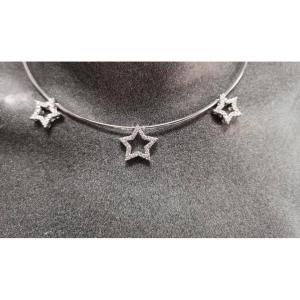 Collier étoile & Diamants 