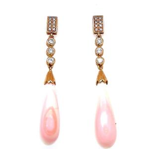 Earrings & Corral Drops 