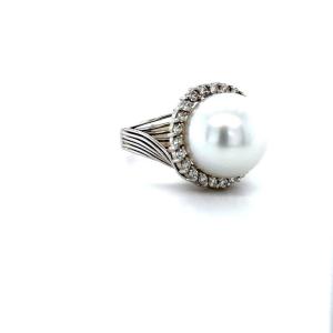 Bague Perle & Diamants 