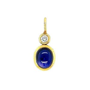 Sapphire & Diamond Pendant