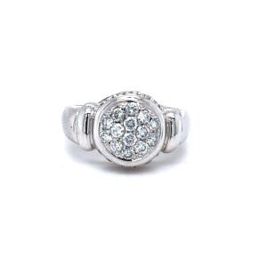 White Gold & Diamond Ring