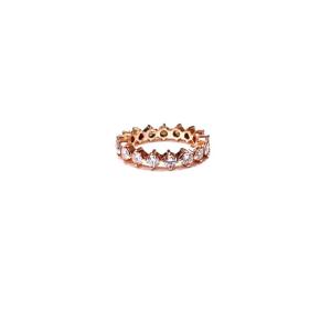 Rose Gold & Diamond Ring