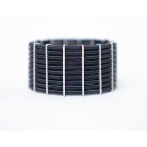 18ct Bracelet. Black Gold & Diamonds