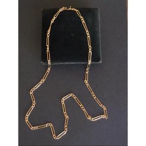 Long Necklace Chain Rose Gold