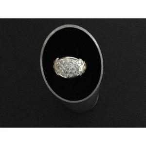 Brilliant Ring 2 Gold 14 Kts 1950s