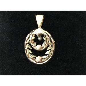Napoleon III Gold Brooch Pendant