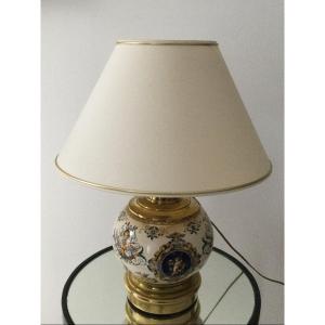 Gien Earthenware Table Lamp