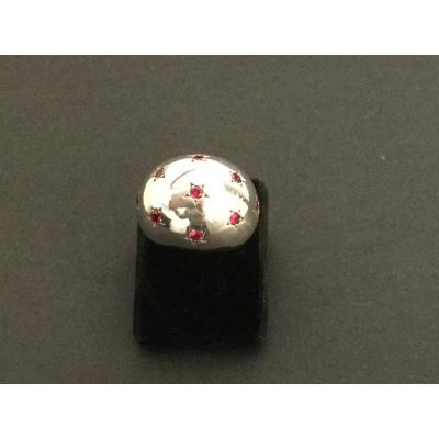 Ball Ring In Sterling Silver