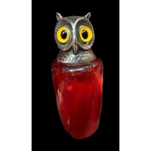 Hukin & Heath Owl-shaped Perfume Bottle