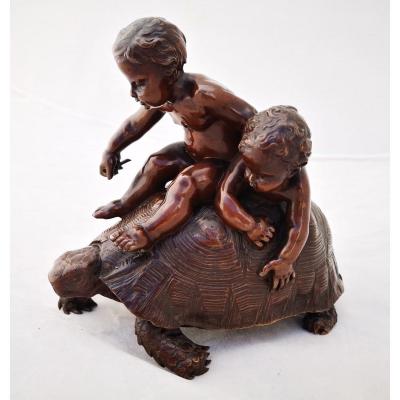 Barrias- Bronze Turtle