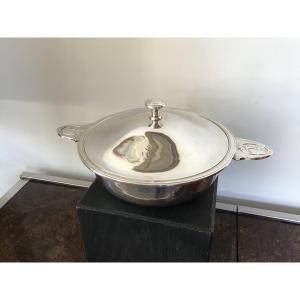 Tureen In Silver Plated Marine Anchor "royal"