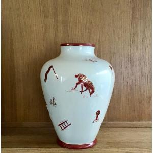 Large Ceramic Manufacture La Couleuvre 1940