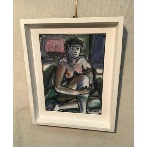 Email On Copper Signed Jean-jacques Deschamps