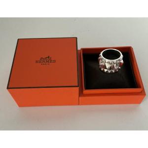 Hermes Ring In Silver Espionne