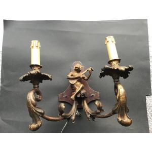 Pair Of Appliques Monkeys Rings