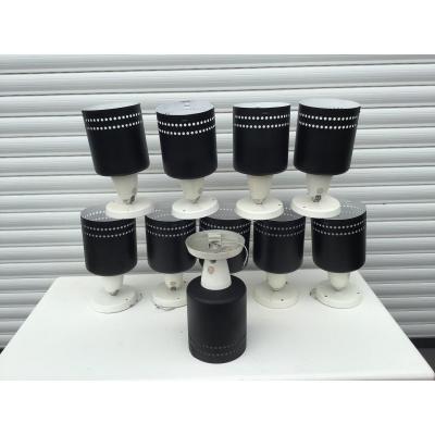 Set Of 10 Lita Sconses From The 1950’s