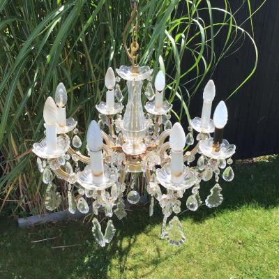 Crystal Chandelier Early XX
