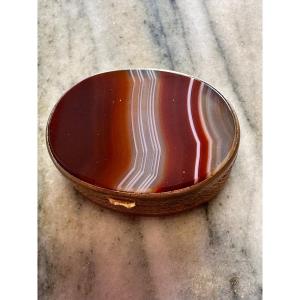 19th Century Tiger's Eye Fly Box.