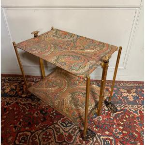 Textable Rolling And Folding Table. 
