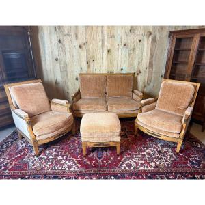 Empire-style Living Room By Jean Roche, 20th Century