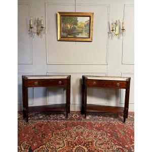 Pair Of Louis XVI Consoles