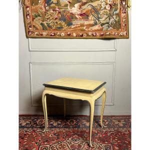 Cabaret-style Table In Painted Wood.  