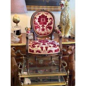 Small Louis XVI Period Child's Armchair. 
