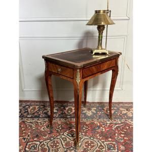 Louis XV Style Marquetry Desk Or Writing Table. 