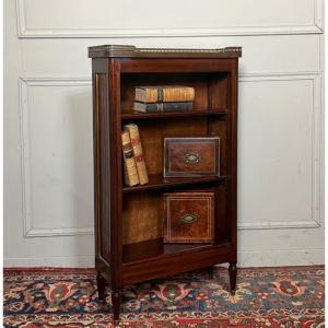 Small Louis XVI Style Mahogany Bookcase/library. 