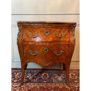 Small Louis XV Style Commode From The Late XVIII Period