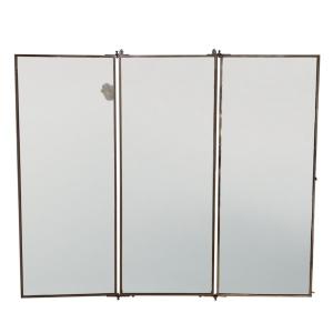 Large Triptych Wall Mirror 'brot Mirror' Circa 1920