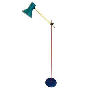 1980s Italian Multicolored Floor Lamp