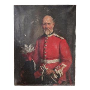 Decorative Oil Painting Of Charles Newell Cc By Daisy Beresford, 1938