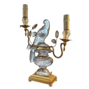 Table Lamp Maison Bagues With Parrot And Urn