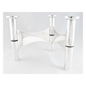Roger Tallon For Ravinet d'Enfert Paris – Articulated Three-light Candlestick, C.1970