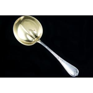 Christofle – Serving Spoon, Rubans Pattern