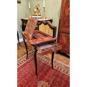 Louis XV Transforming Table Desk/desk/drawing Table With Light Screen Ca.1750 