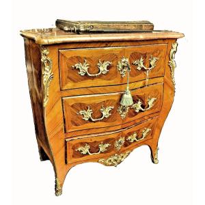 Louis XV Chest Of Drawers Circa 1750 Stamped Imchevalier